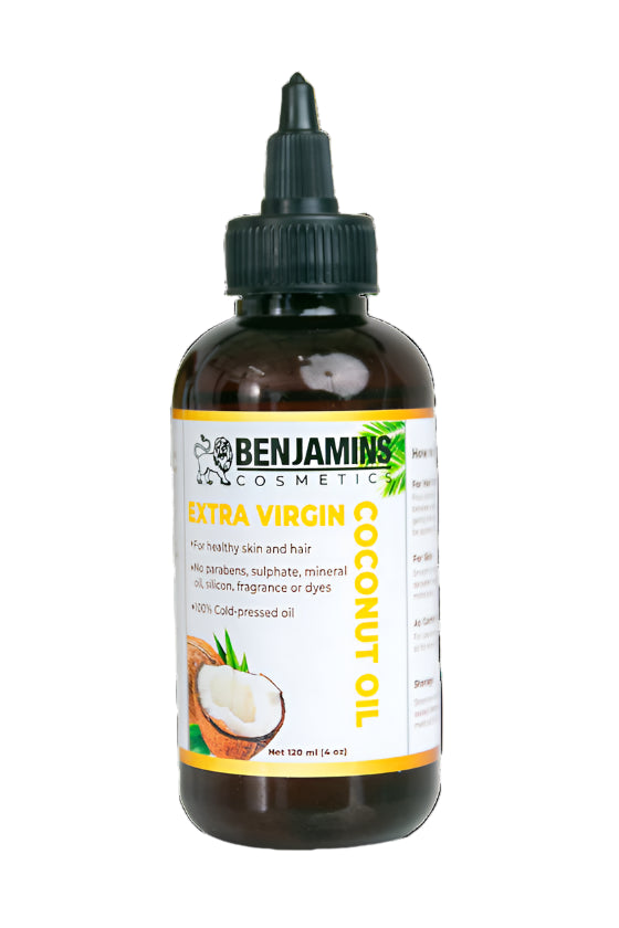 Benjamins Cosmetics Extra Virgin Coconut Oil, 120ml
